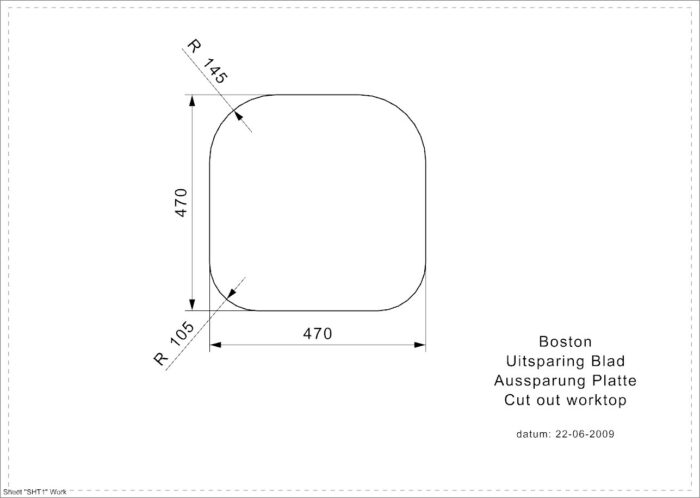 Kjøkkenvask Boston, Reginox - Bilde 4